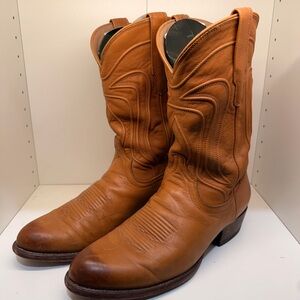 Tecovas Men's Brown Leather Cowboy Boots